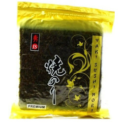 JS. Водорості Nori морські сушені 10шт(4901177030110)