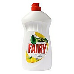 Fairy. Жидкость для мытья посуды Сочный лимон, 500 мл (5413149313842)
