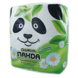 Сніжна панда. Бумага туалетная  Арома  4шт/уп( 4823019007695)