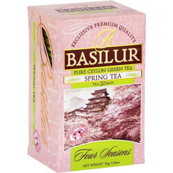 Basilur. Чай зелений Basilur Four Seasons з вишнею 20*1,5г/уп(4792252915763)
