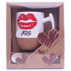 Набор чайный Чашкa 300мл+ложкa D001 (0250009959490)