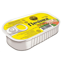 Екватор. Паштет печінки тріски що бланширує ж / б №38 190г(4820062445115)