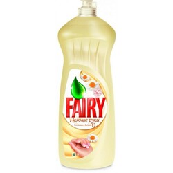 .Fairy. Жидкость для мытья посуды Нежные руки ромашка и витамин Е 1 л (5413149477667)
