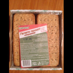 Здраво. Галеты Настоящие простые 300 гр(4820191700536)