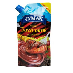 Чумак. Соус Техасский барбекю дой-пак 200г (4820156766737)