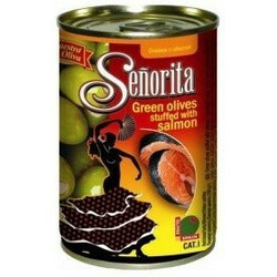 Senorita. Оливки Испанские с семгой 280г(8436024295306)