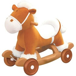 Kiddieland. Чудокачалка - МУЗЫКАЛЬНЫЙ ПОНИ (съемные колеса, полозья, звук) (041566)