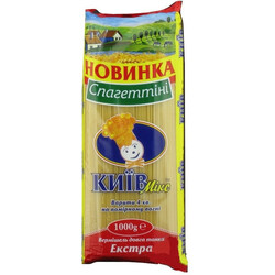 КиївМікс. Вироби макаронні КиївМікс Спагеттинни 1кг   (4820044843038)