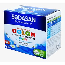 Sodasan. Органический стиральный порошок для цветных тканей 1,2кг (0203)