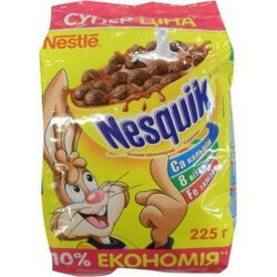 Nesquik. Завтрак готовый Дуо пакет 225г(5900020023674)