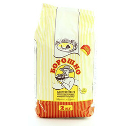 Серпень. Мука Август вищого сорту 2 кг(4820019600123)