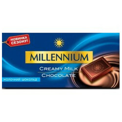 Millennium. Шоколад молочный 100 гр(4820075506209)