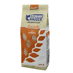 Erdmann Hauser. Органический динкель цельный, 500г (4000381006123)
