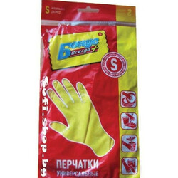 Бонус. Перчатки резиновые универсальные S шт (4820048484800)