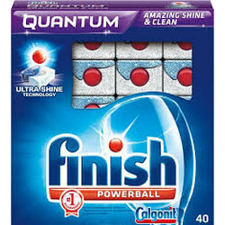 Finish. Пігулки для посудомийних машин Quantum 40шт/уп(5011417548110)