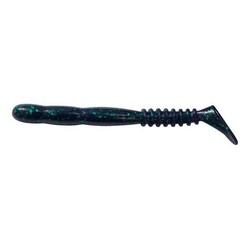 Reins . Силікон ROCKVIBE SHAD 3" 012 Junebug 15шт(1552.01.39)