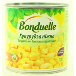 Bonduelle. Кукуруза нежная 340гр (3083681045758)