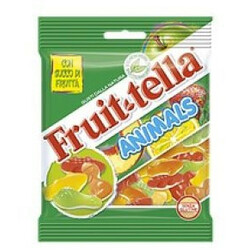 Fruittella. Мармелад жевательный Animals 90 гр(8000735304062)