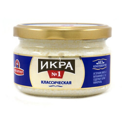 Санта Бремор. Ікра мойви у білому соусі з/би 180г(4810168004132)