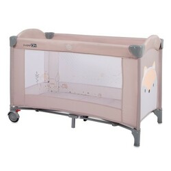 FREEON. Apollo Кроватка-манеж Playful Fox, beige (3830071133201)