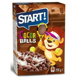Start. Шарики c какао 250гр(4820008125514)