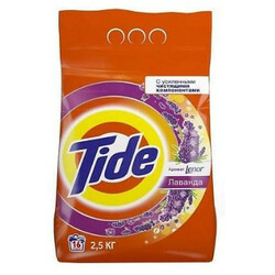 Tide. Порошок стирал Lenor Лаванда автомат  2,5кг (  8001090828415)