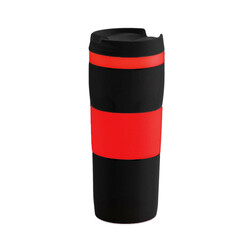 Bergamo. Термос-кружка  нерж/ст красн 400мл 5001V-2 (5001200000000)