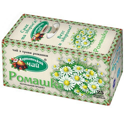 Карпатський чай. Чай ромашка  25*1г(4820024210058)