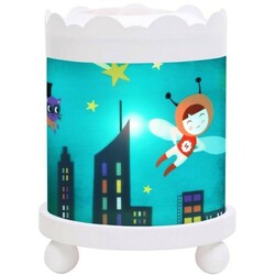 Trousselier.Ночник карусель  Ninon Heroe белый 12V  (3760119606353)