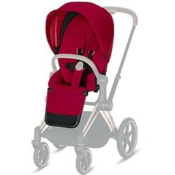 Cybex. Чохол тканинний для прогулянкового блоку Priam Lux Seat, True Red(4058511578125)