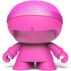 Xoopar. Акуст. стереосистема XOOPAR - XBOY GLOW(12cm,роз.,Bluetooth,MP3/SD-карт,микроф.,аудио&USB-ка