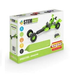 Engino. Конструктор серии STEM HEROES - Спортивные автомобили: драгстер (SH32)