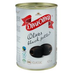 Diva Oliva. Маслини крупные без косточки 390гр(5060162901343)