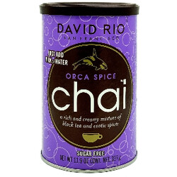 David Rio. Напиток David Rio Orca Spice Sugarfree сухой растворимый. Чай-латте 337 г(0658564983378)