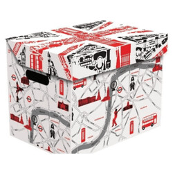 Ящик для хранен Global-Pak London карт 34х25х26см (5904378233341)