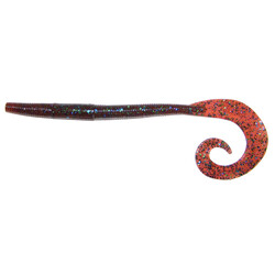 Big Bite Baitst. Силикон Kriet tail worm 6" Plum apple (1838.02.21)