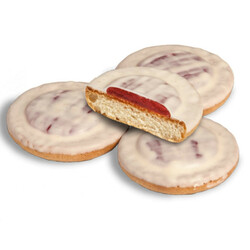 Деліція. Печенье в молочной глазури со вкусом вишни 1 кг (фасовка 3 кг)