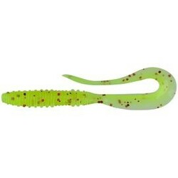 Keitech . Силикон Mad Wag Mini 2.5" (12 шт/упак) ц:pal№01 chartreuseredflake (1551.07.47)