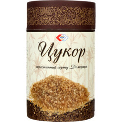 АТА. Сахар АТА тростниковый Демерара песок тубус 400 г  (4820016851009)