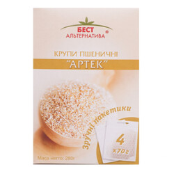 Бест Альтернатива. Крупа Бест Альтернатива Артек 4*70г(4820009100732)