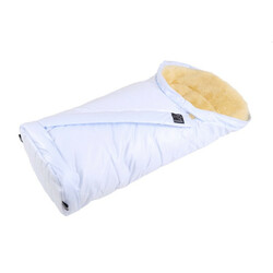 Kaiser. Теплий конверт Coosy - Sheepskin medi 98х45 см Блискучий Блакитний(4011863922619)