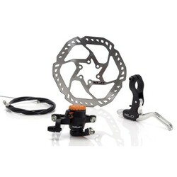 XLC. Гальмо дисковий BR - D02, механіка, ротор 160 мм(4032191755632)