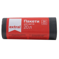 Extra! Пакети для сміття 20л(4824034015863)