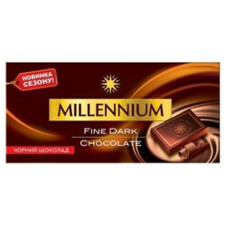 Millennium. Шоколад черный 100 гр(4820075506162)