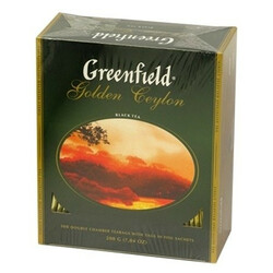 Greenfield. Чай черный Greenfield Golden Ceylon 100*2г (4820022862945)