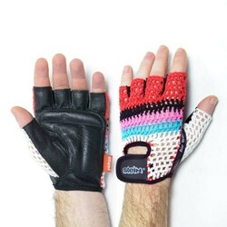 Stein. Рукавички AirBody(M) - червоно-сірі(2200000000361)