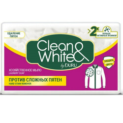 Duru. Мыло хозяйственное Clean&White против пятен 125г (8690506473617)