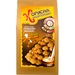 Корисна Кондитерська. Печенье топленое молоко 300г (9865060023434)