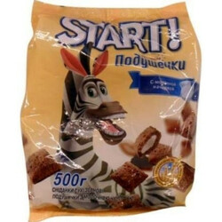 Start. Подушечки с молочной начинкой 500гр(4820008122605)
