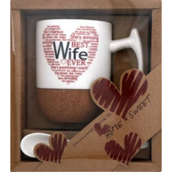 Набор чайний чашкa 270мл+ложкa Y*1   (0250010655442)